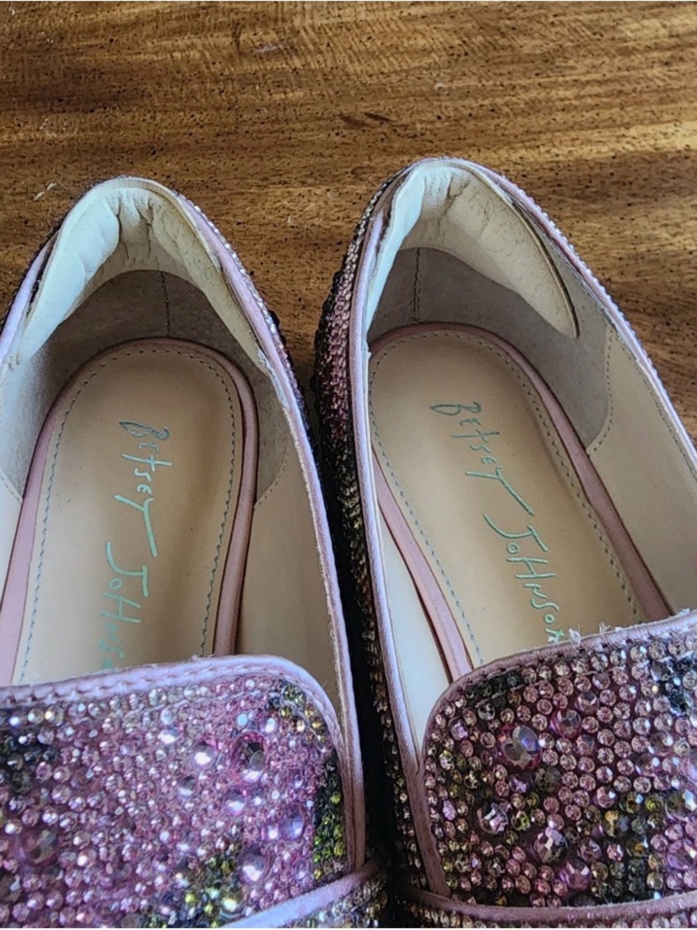 Betsey Johnson Aron loafers - sz 7.5 but run small - Picture 7 of 8